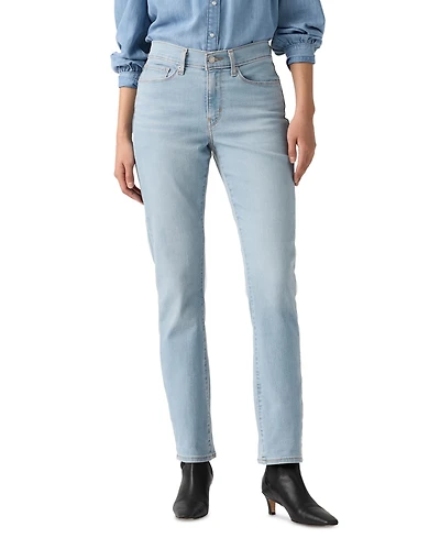 Levi's Women's Classic Mid-Rise Straight-Leg Jeans