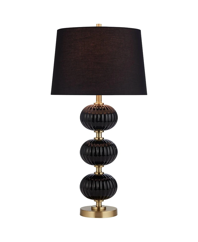 Possini Euro Design Grace 30" High and Fluted Glass Table Lamp