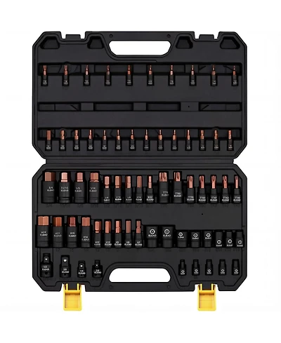 Xdovet Torx Hex Bit Socket Set 66-Piece Star E-Torx Cr-v S2 Automotive Mechanic