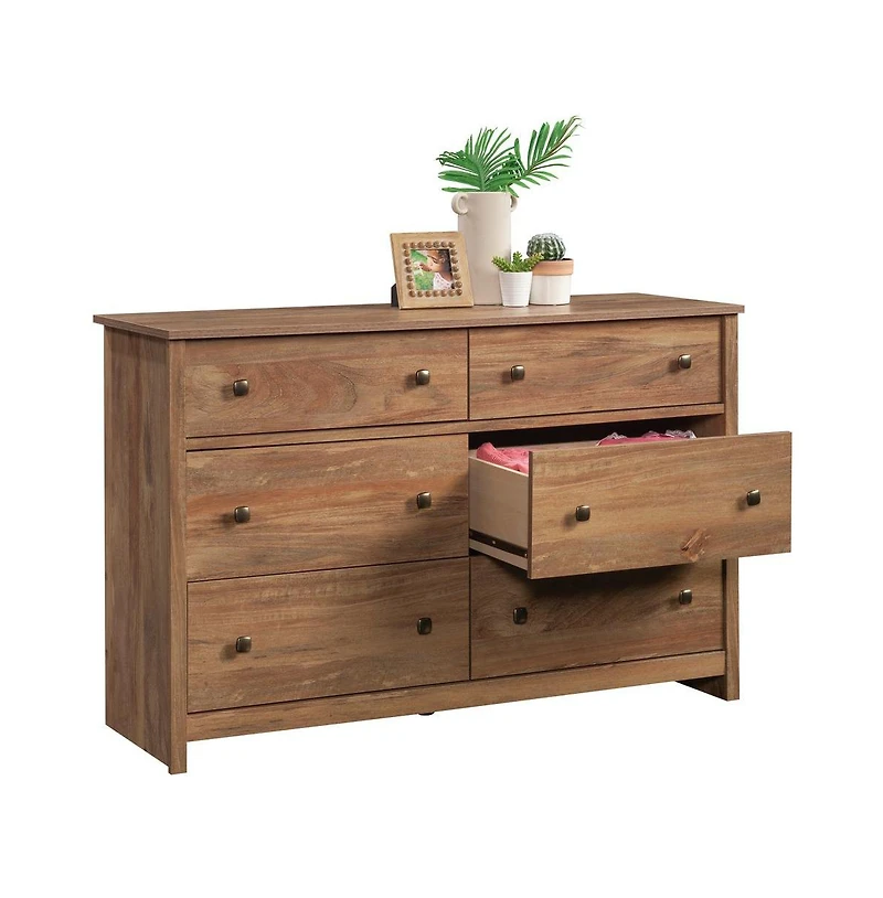 Sauder River Ranch Dresser, Sindoori Mango finish