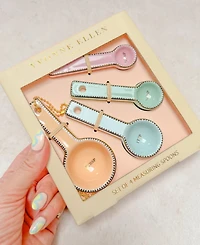 Yvonne Ellen Ceramic Measuring Spoons, Set of 4