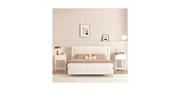 Lucky One 26.8"W Nightstand with Drawer and Shelf