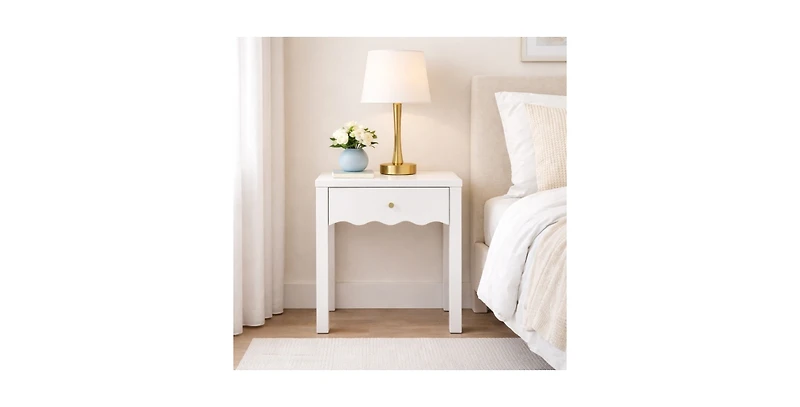 Lucky One 16.7"W 1-Drawer Nightstand