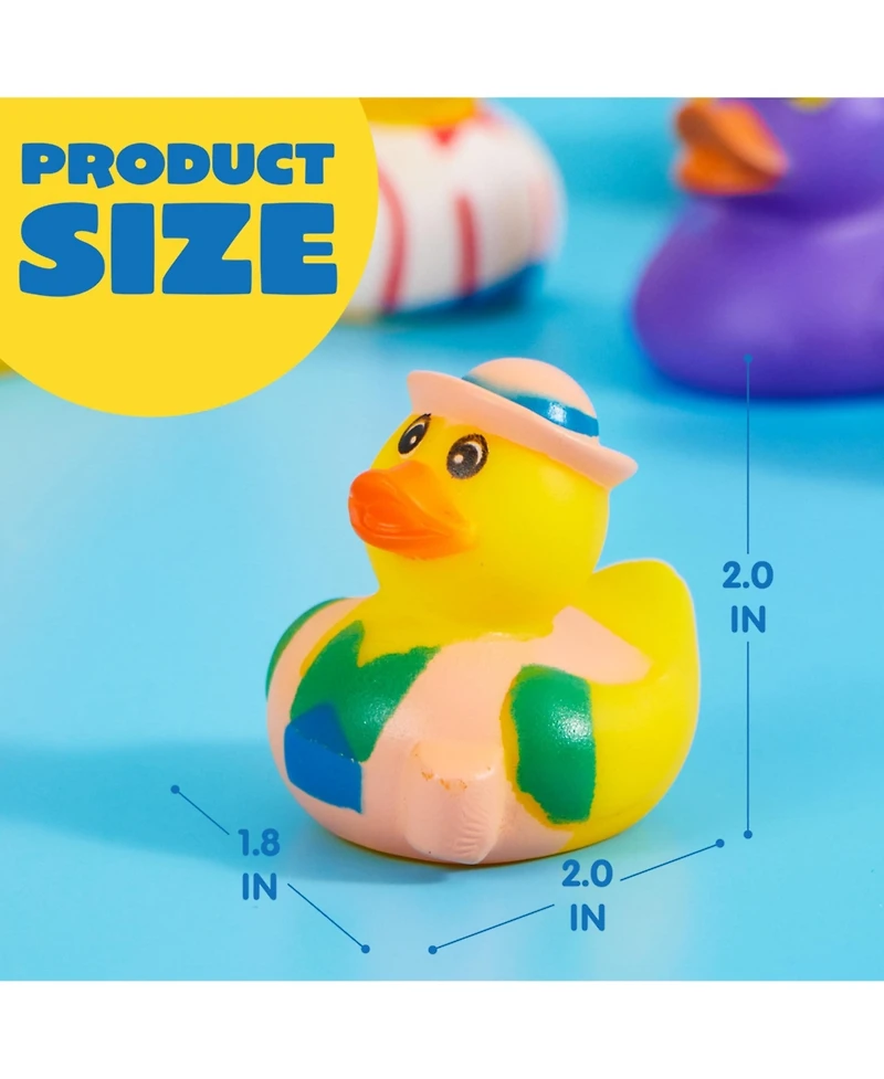 Gnuadz Rubber Ducks Mesh Bag Mini Bath Pool Party Favors