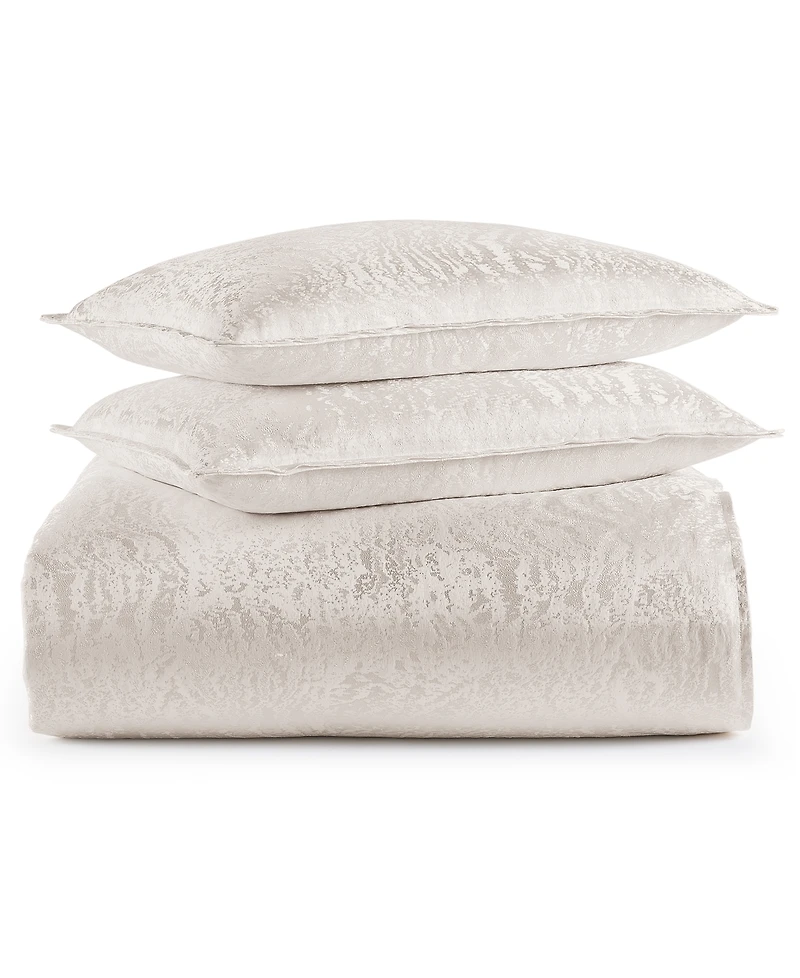 Hotel Collection Rippled Marble 3-Piece Duvet Cover Set, Full/Queen, Macy's Exclusive