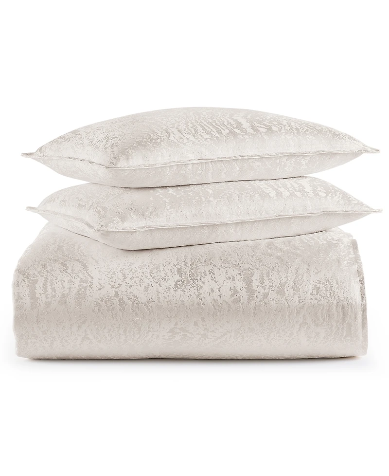Hotel Collection Rippled Marble 3-Piece Duvet Cover Set, King, Macy's Exclusive
