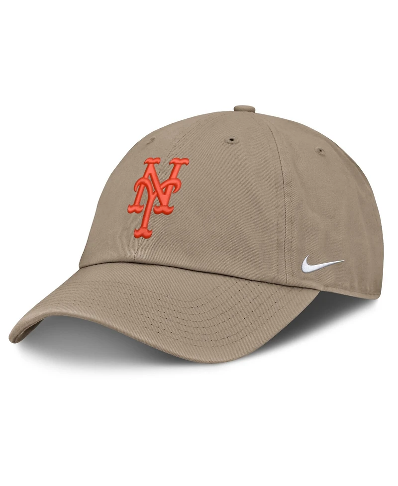 Nike Men's Khaki New York Mets Celebrating America's 250th Club Adjustable Hat