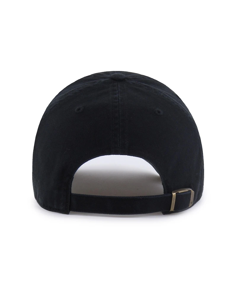 '47 Brand Men's Black Washington Commanders Alternate Clean Up Adjustable Hat