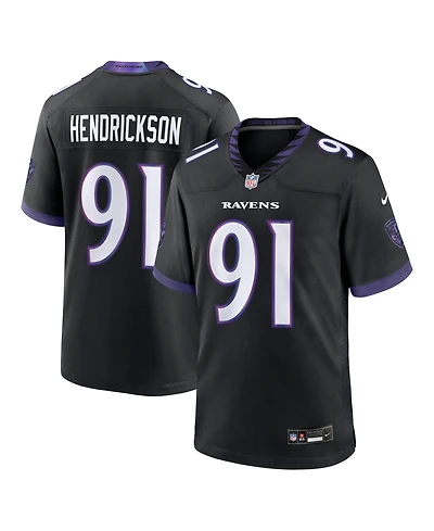 Nike Men's Trey Hendrickson Black Baltimore Ravens Alternate Game Jersey