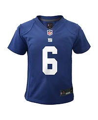 Nike Toddler Jaxson Dart Royal New York Giants Team Game Jersey
