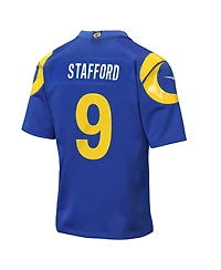 Nike Big Boys and Girls Matthew Stafford Royal Los Angeles Rams Team Game Jersey
