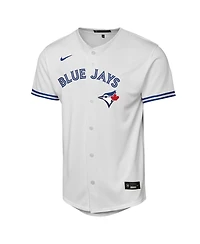 Nike Big Boys and Girls Vladimir Guerrero Jr. White Toronto Blue Jays Home Baseline Jersey