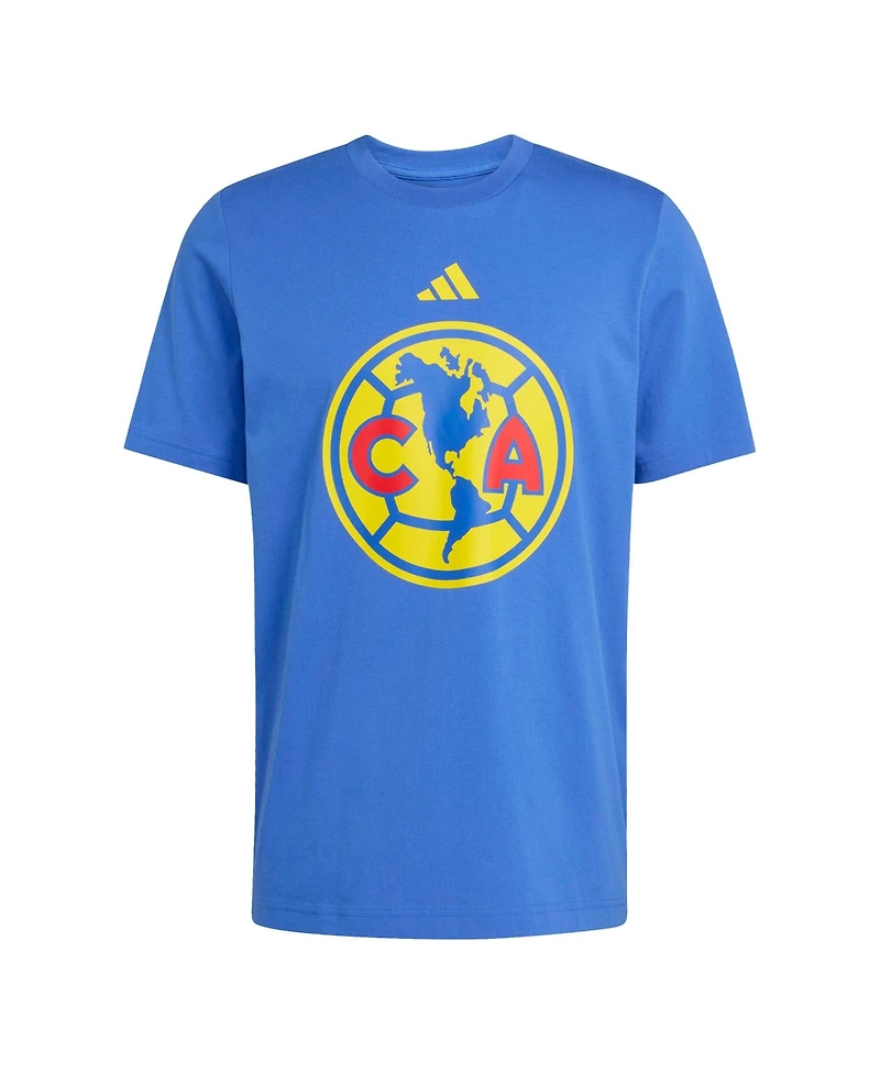 Adidas Men's Blue Club America Dna Alphaskin T-Shirt