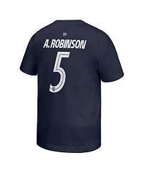 Nike Big Boys and Girls Antonee Robinson Navy Usmnt Away Player Name & Number T-Shirt