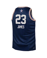 Jordan Big Boys and Girls LeBron James Navy 2024 Nba All-Star Game Swingman Jersey