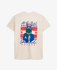 Image One Men's Cream Florida Gators Uncle Sam Mascot T-Shirt