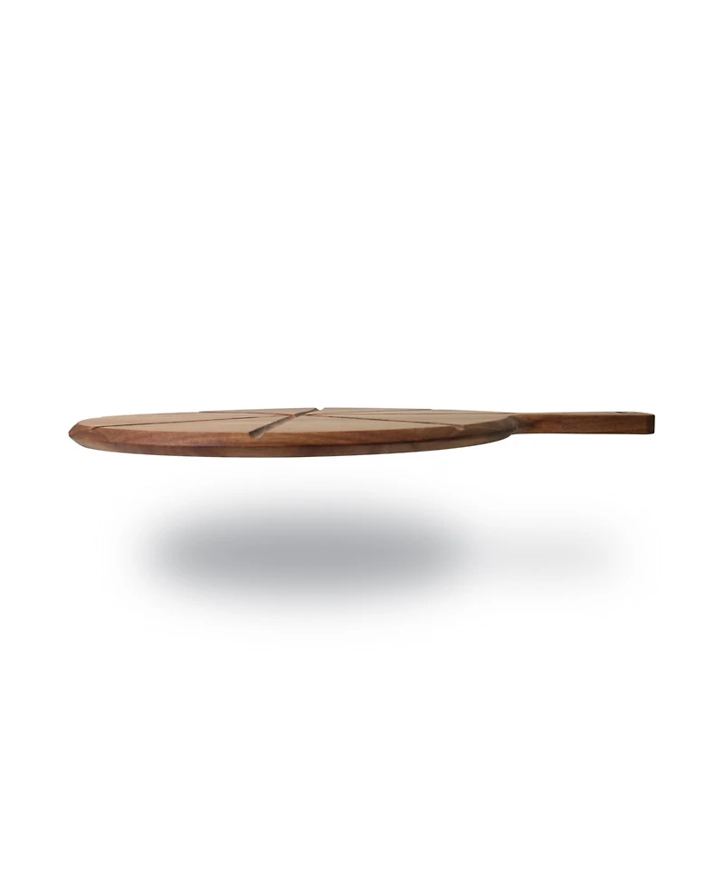 Dexas Acacia Round Pizza Serving Board