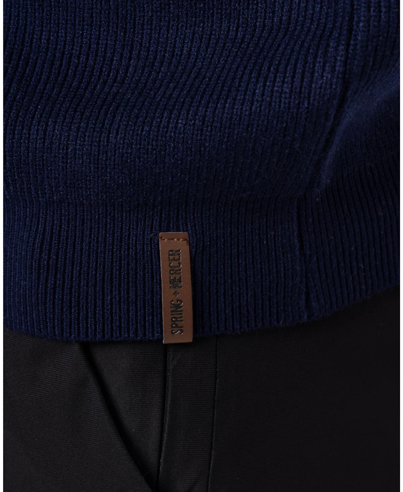 Spring + Mercer Men's Spring + Mercer Ribbed Turtle Neck Sweater