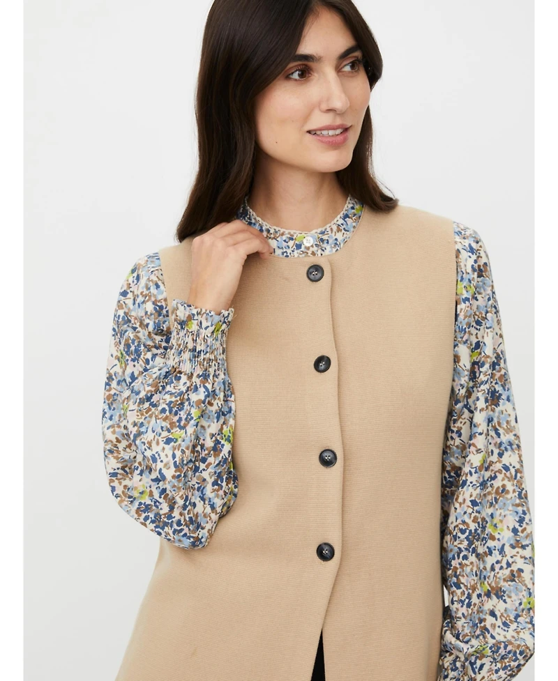 Masai Copenhagen Women's MaLinbine Longline Sleeveless Cardigan