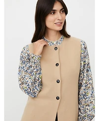 Masai Copenhagen Women's MaLinbine Longline Sleeveless Cardigan
