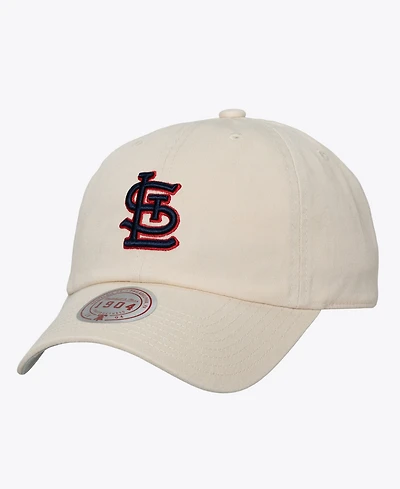 Mitchell & Ness Men's and Women's Cream St. Louis Cardinals Off-Season 1904 Strapback Adjustable Hat