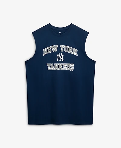 Fanatics Men's Navy New York Yankees Big Tall Heart Soul Muscle Tank Top