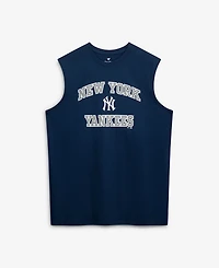 Fanatics Men's Navy New York Yankees Big Tall Heart Soul Muscle Tank Top