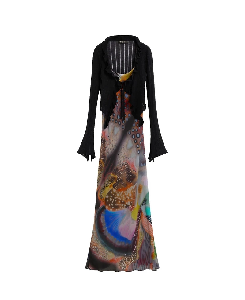 Desigual Women's Printed 2-in-1 dress