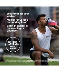 Optimum Nutrition Amino Energy, Pre Workout with Tea, Bcaa, Amino Acids, Keto Friendly, Coffee Extract, Strawberry Lime, 30 Servings