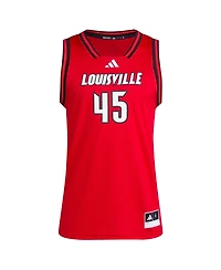Adidas Men's 45 Red Louisville Cardinals Replica Swingman Jersey