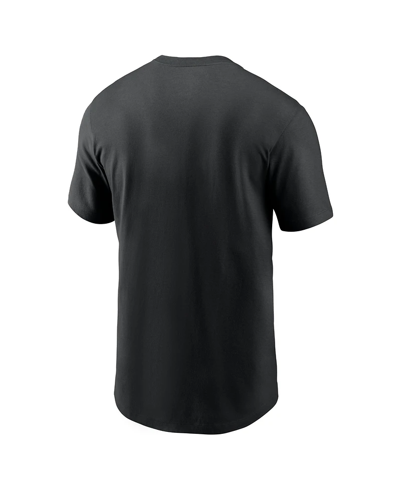 Nike Men's Black Cincinnati Bengals Sideline Dri-fit T-Shirt