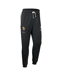 Nike Men's Black Minnesota Vikings Sideline Standard Issue Dri-fit Taper Pants