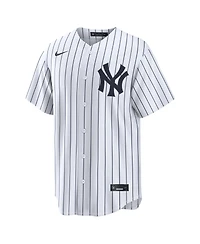 Nike Men's Ben Rice White New York Yankees Home Replica Jersey