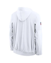 Nike Men's White Cincinnati Bengals Alt Anorak Half-Zip Hooded Jacket