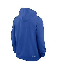 Nike Men's Royal Kentucky Wildcats 2026 Sideline Standard Issue Dri-fit Hoodie