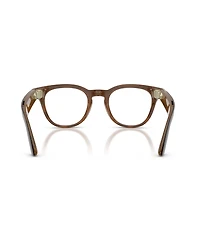 Ray-Ban Unisex Ray-Ban Meta Scriber Optics Eyeglasses, RW7002
