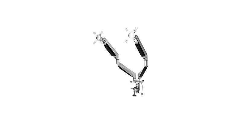 FlexiSpot Heavy Duty-Dual Monitor Arm Mount Premium Aluminum Build, Gas Spring System