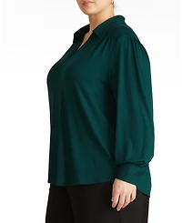 Universal Standard Plus Moore Liquid Jersey Blouse