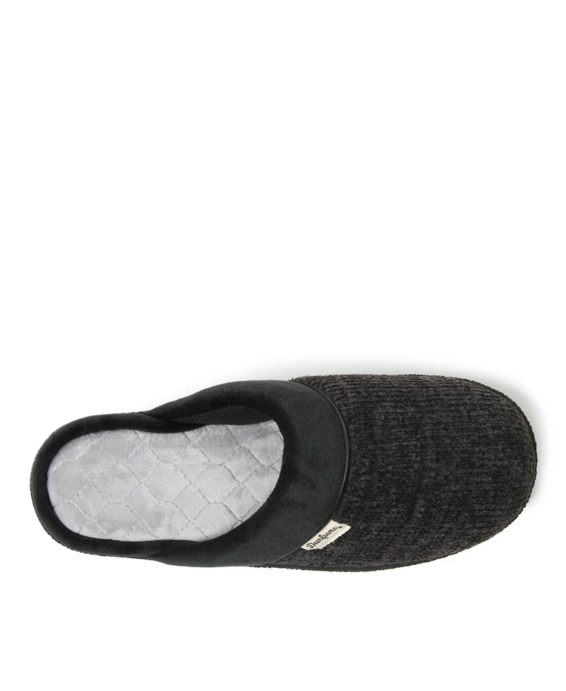 Dearfoams Womens Samantha Chenille Scuff House Slipper