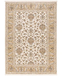 Oriental Weavers Maharaja 5091Z Ivory and Gold 5'3" x 7'6" Area Rug
