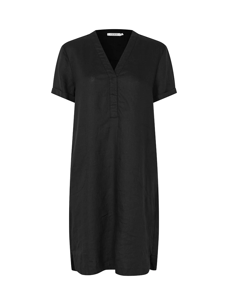 Masai Copenhagen Women's Manareela Linen V-Neck Tunic Dress