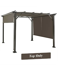 Gouun 16 x 4 ft Replacement Pergola Canopy Cover, Set of 2