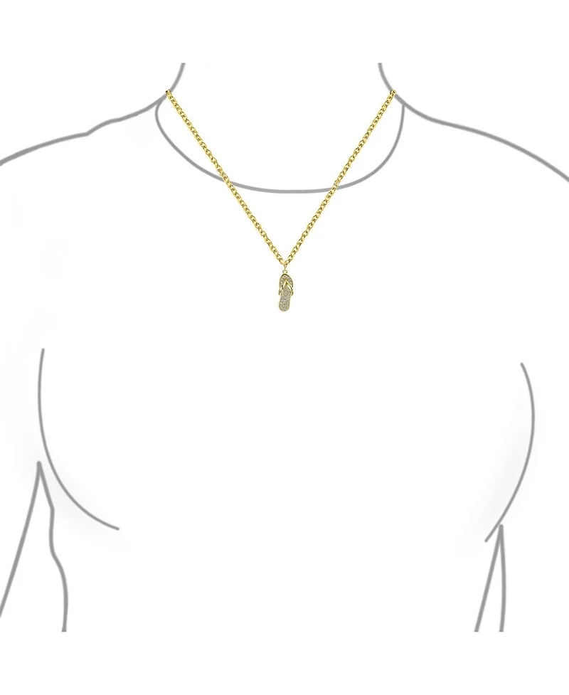 Bling Jewelry Minimalist Religious Cross Dangle Earrings 14K Gold Plated Sterling Silver Leverback