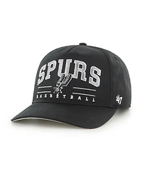 '47 Brand Men's Black San Antonio Spurs Roscoe Hitch Adjustable Hat