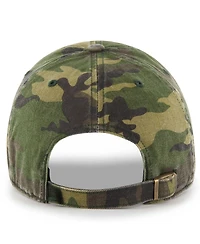 '47 Brand Men's Camo San Antonio Spurs Clean Up Adjustable Hat