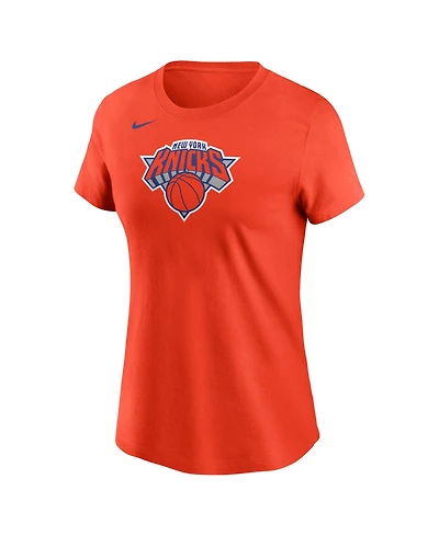 Nike Women's Orange New York Knicks Core T-Shirt