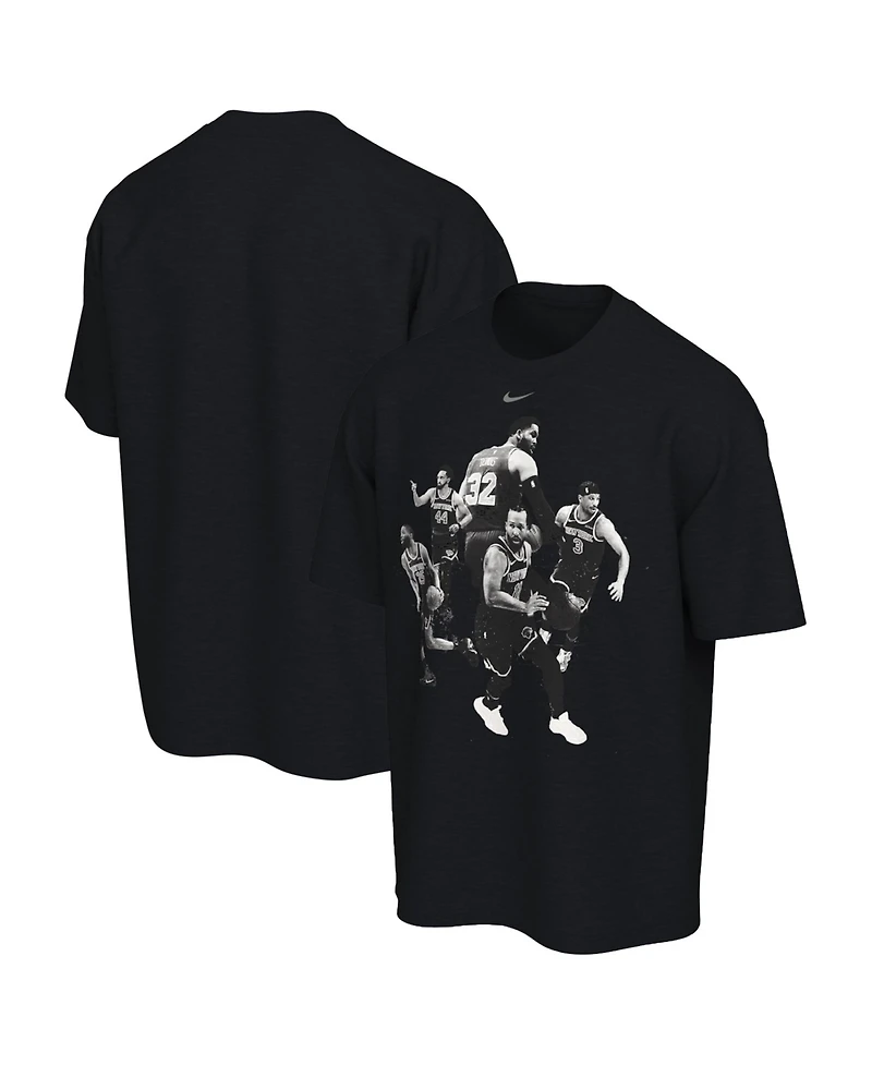 Nike Men's and Women's Black New York Knicks Lightspeed T-Shirt