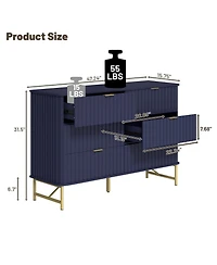 Clihome 6 Drawer Accent Chest