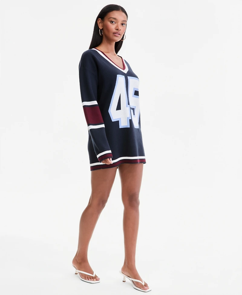 Bar Iii Women's Jersey Sweater Dress, Macy's Exclusive
