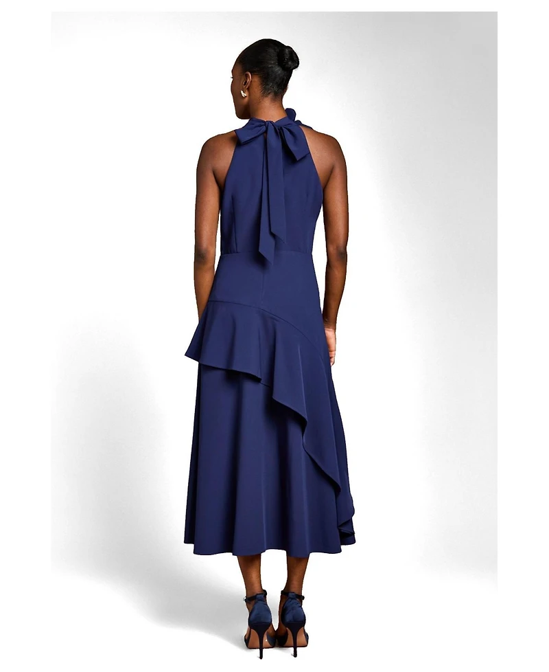 Coast Women's Corsage High Neck Midi Dress